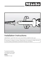 Предварительный просмотр 149 страницы Miele DGC6700XL Operating And Installation Instructions