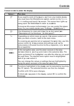 Предварительный просмотр 23 страницы Miele DGC7440W Operating And Installation Instructions