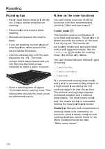 Предварительный просмотр 136 страницы Miele DGC7440W Operating And Installation Instructions