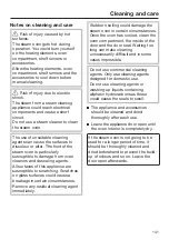 Предварительный просмотр 141 страницы Miele DGC7440W Operating And Installation Instructions