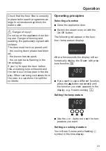 Preview for 23 page of Miele DGD 4635 Operating And Installation Instructions