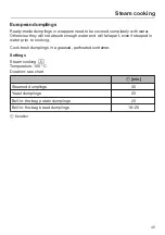 Preview for 45 page of Miele DGD 4635 Operating And Installation Instructions