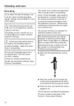 Preview for 78 page of Miele DGD 4635 Operating And Installation Instructions