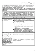 Preview for 81 page of Miele DGD 4635 Operating And Installation Instructions