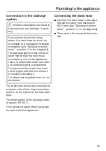 Preview for 99 page of Miele DGD 4635 Operating And Installation Instructions