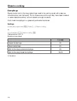 Preview for 76 page of Miele DGM 6800 Operating And Installation Instructions