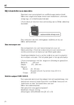 Preview for 20 page of Miele DGSB 2 Cleaning And Care