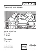 Предварительный просмотр 1 страницы Miele Diamante G 2150 Operating Instructions Manual