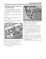 Предварительный просмотр 45 страницы Miele Diamante G 2150 Operating Instructions Manual