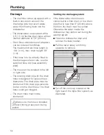 Preview for 56 page of Miele Diamante Plus G2143SC Operating Instructions Manual