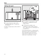 Preview for 26 page of Miele Diamante Plus G2183SCSF Operating Instructions Manual