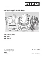 Предварительный просмотр 1 страницы Miele Diamond G 5975 SCSF Operating Instructions Manual