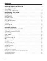 Preview for 2 page of Miele Diamond G 5975 SCSF Operating Instructions Manual