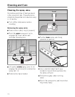 Preview for 74 page of Miele Diamond G 5975 SCSF Operating Instructions Manual