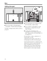 Preview for 28 page of Miele Dimension G 4570 SCVi Operating Instructions Manual