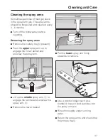 Preview for 47 page of Miele Dimension G 4580 SCVi Operating Instructions Manual