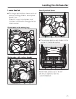 Preview for 25 page of Miele Dimension G 5505 SC Operating Instructions Manual