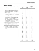 Preview for 41 page of Miele Dimension G 5505 SC Operating Instructions Manual