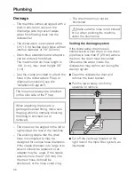 Preview for 66 page of Miele Dimension G 5505 SC Operating Instructions Manual