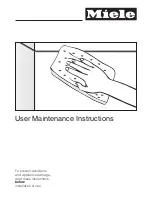 Preview for 57 page of Miele Dimension G 5570 SCVi Operating Instructions Manual