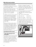 Preview for 68 page of Miele Dimension G 5570 SCVi Operating Instructions Manual