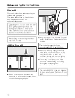 Preview for 16 page of Miele Dimension Plus G 5705 SC Operating Instructions Manual