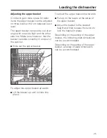 Preview for 25 page of Miele Dimension Plus G 5705 SC Operating Instructions Manual