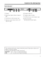 Предварительный просмотр 9 страницы Miele Dimension Plus G 5775 SCSF Operating Instructions Manual