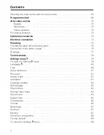 Preview for 4 page of Miele Dishwasher Operating Instructions Manual