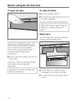 Preview for 16 page of Miele Dishwasher Operating Instructions Manual