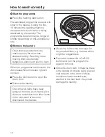 Preview for 18 page of Miele Distinction 3000 Operating Instructions Manual