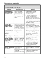 Preview for 38 page of Miele Distinction 3000 Operating Instructions Manual