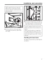 Preview for 47 page of Miele Distinction 3000 Operating Instructions Manual