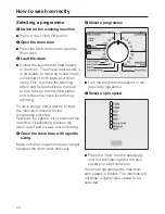 Предварительный просмотр 22 страницы Miele Distinction 500 Operating Instructions Manual