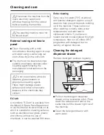 Предварительный просмотр 32 страницы Miele Distinction 500 Operating Instructions Manual