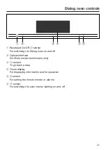 Предварительный просмотр 21 страницы Miele DO 7860 Operating And Installation Instructions