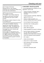 Предварительный просмотр 121 страницы Miele DO 7860 Operating And Installation Instructions