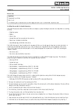 Preview for 14 page of Miele DOS-G2 Fitting Instructions Manual