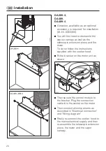 Preview for 20 page of Miele DSM 400 Operation & Installation