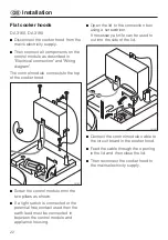 Preview for 22 page of Miele DSM 400 Operation & Installation