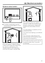 Preview for 23 page of Miele DSM 400 Operation & Installation