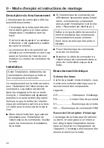 Preview for 20 page of Miele DSM 406 Operating And Installation Instructions