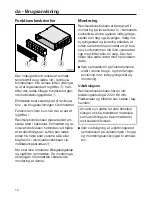 Preview for 12 page of Miele DUU 1000-1 Operating And Installation Instructions