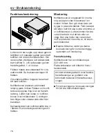 Preview for 76 page of Miele DUU 1000-1 Operating And Installation Instructions