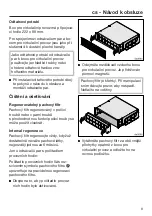 Предварительный просмотр 9 страницы Miele DUU 1000-2 Operating And Installation Instructions