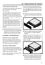 Предварительный просмотр 25 страницы Miele DUU 1000-2 Operating And Installation Instructions