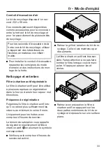 Предварительный просмотр 33 страницы Miele DUU 1000-2 Operating And Installation Instructions