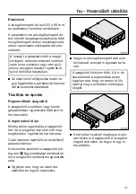 Предварительный просмотр 41 страницы Miele DUU 1000-2 Operating And Installation Instructions