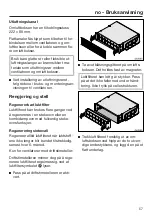 Предварительный просмотр 57 страницы Miele DUU 1000-2 Operating And Installation Instructions