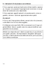 Предварительный просмотр 100 страницы Miele Dynamic U1 Allergy Operating Instructions Manual